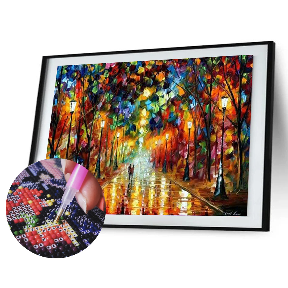 Loov_Disain_Teemant_Mosaiik_teemantpusle_Jalutuskaik_pargis_abstrakt_40x30cm Loov_Disain_Teemant_Mosaiik_teemantpusle_Jalutuskaik_pargis_abstrakt_40x30cm