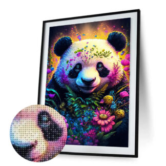Loov_Disain_Teemant_Mosaiik_teemantpusle_panda_30x40cm